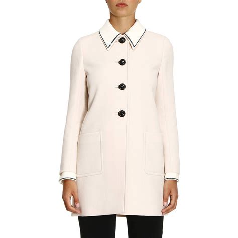 miu miu coat leather pink blue|Luxury Women's Coats and Jackets .